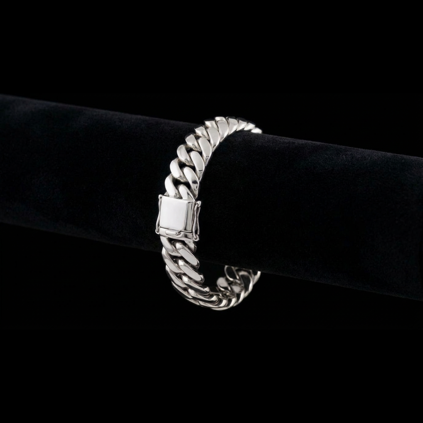 14mm Spiral Miami Cuban Bracelet