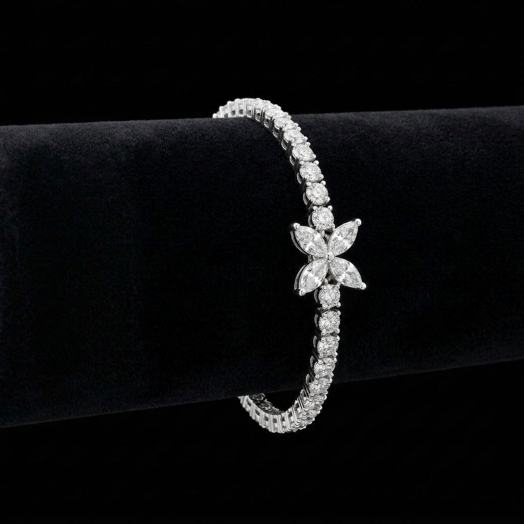 Butterfly Tennis Bracelet