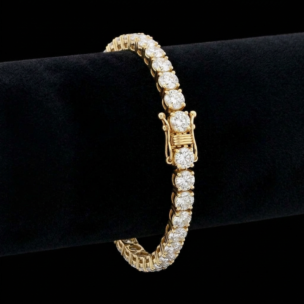 Classic Gold Tennis Bracelet