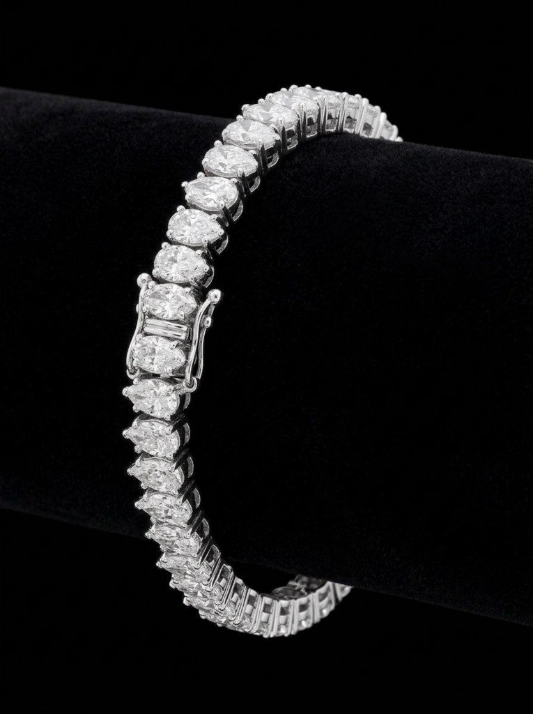 Marquise Cut Tennis Bracelet