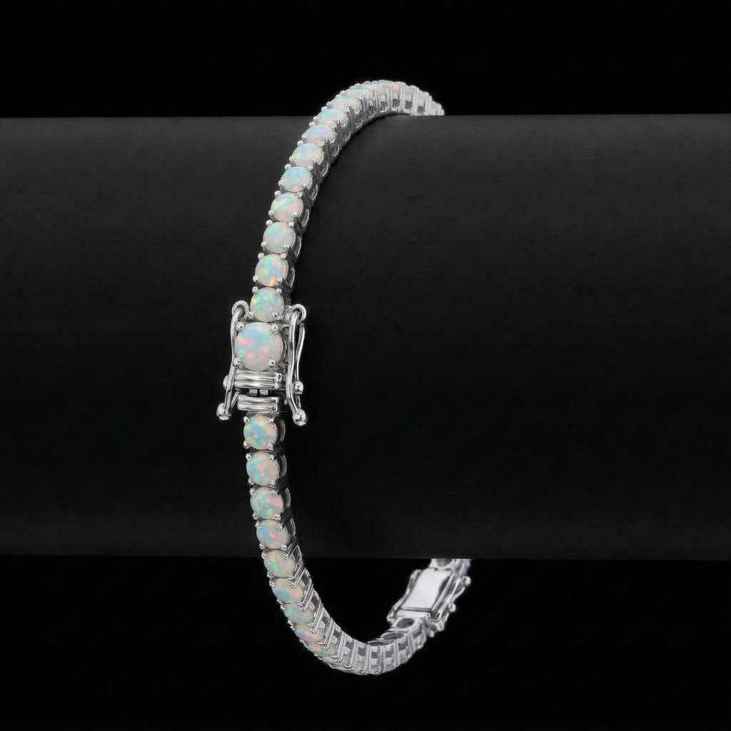 Opal Tennis Bracelet