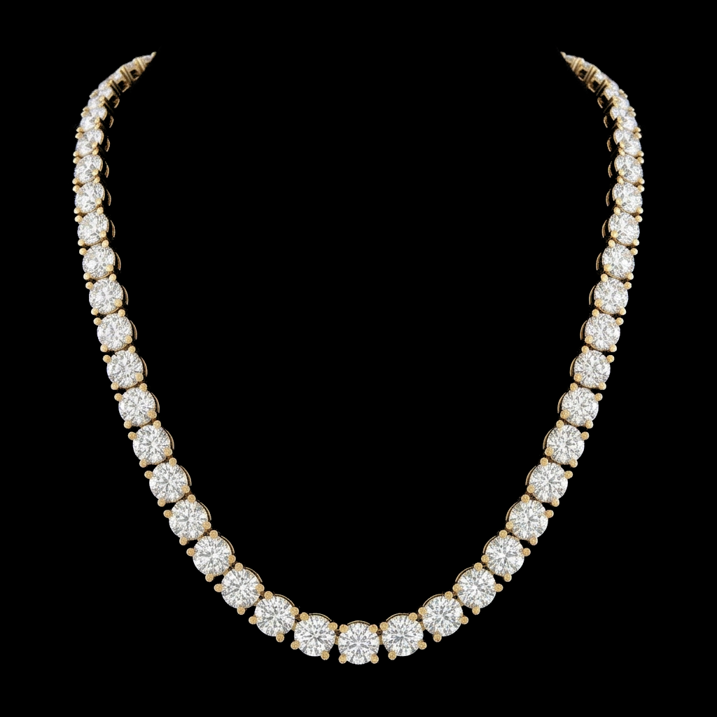 Classic 4mm Tennis Necklace