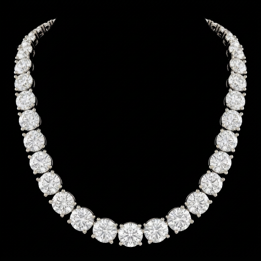 Diamond Tennis Necklace