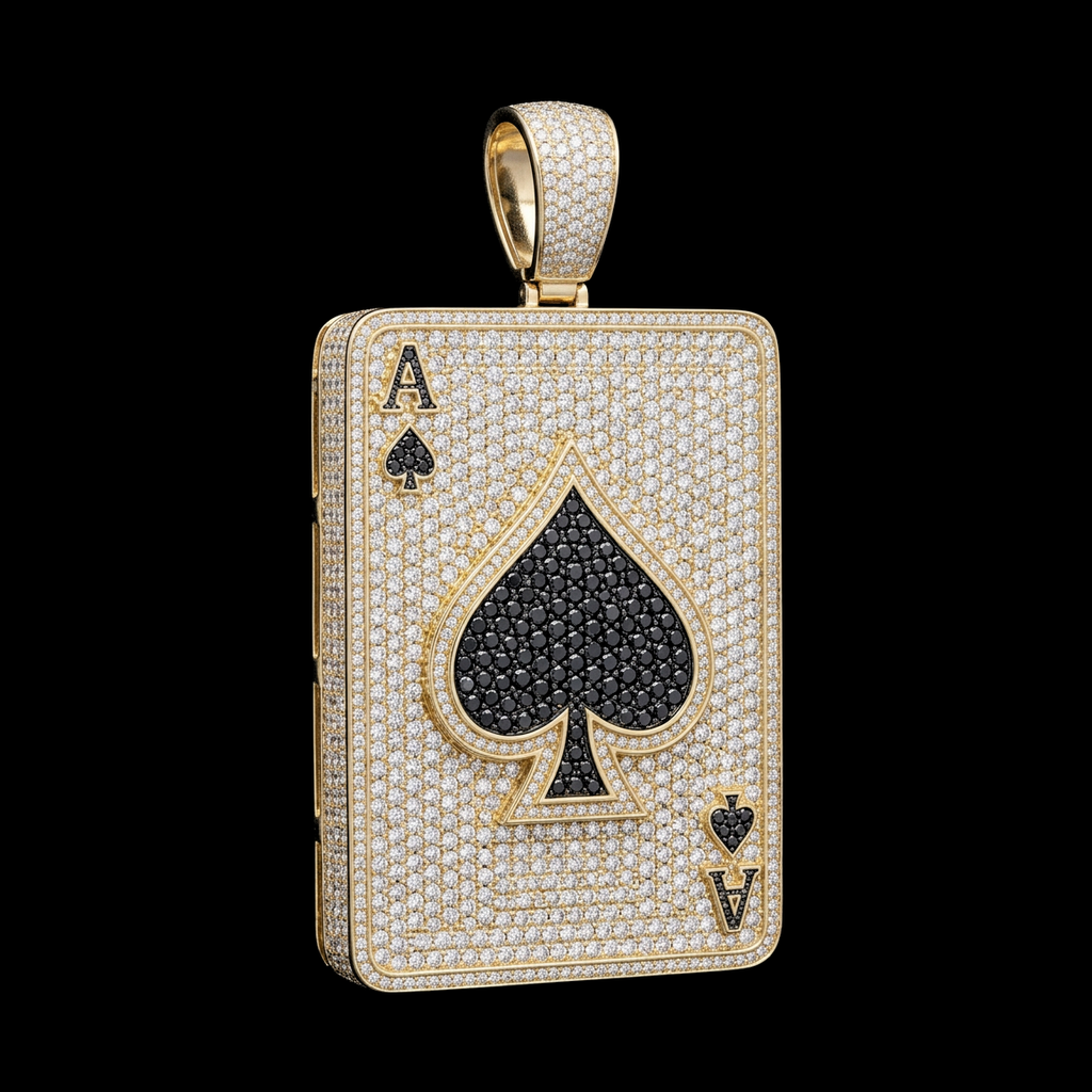Ace of Spades Pendant