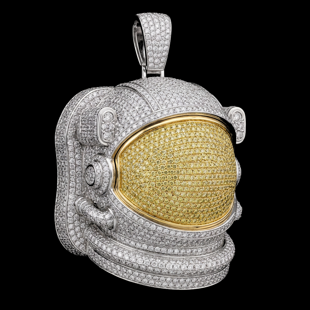 Astronaut Helmet Pendant