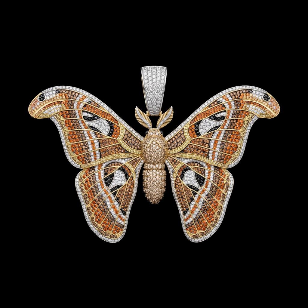 Atlas Moth Pendant