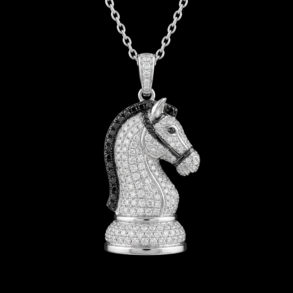 Chess Knight Pendant