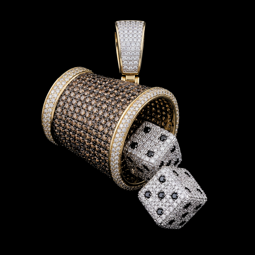 Dice Cup Pendant