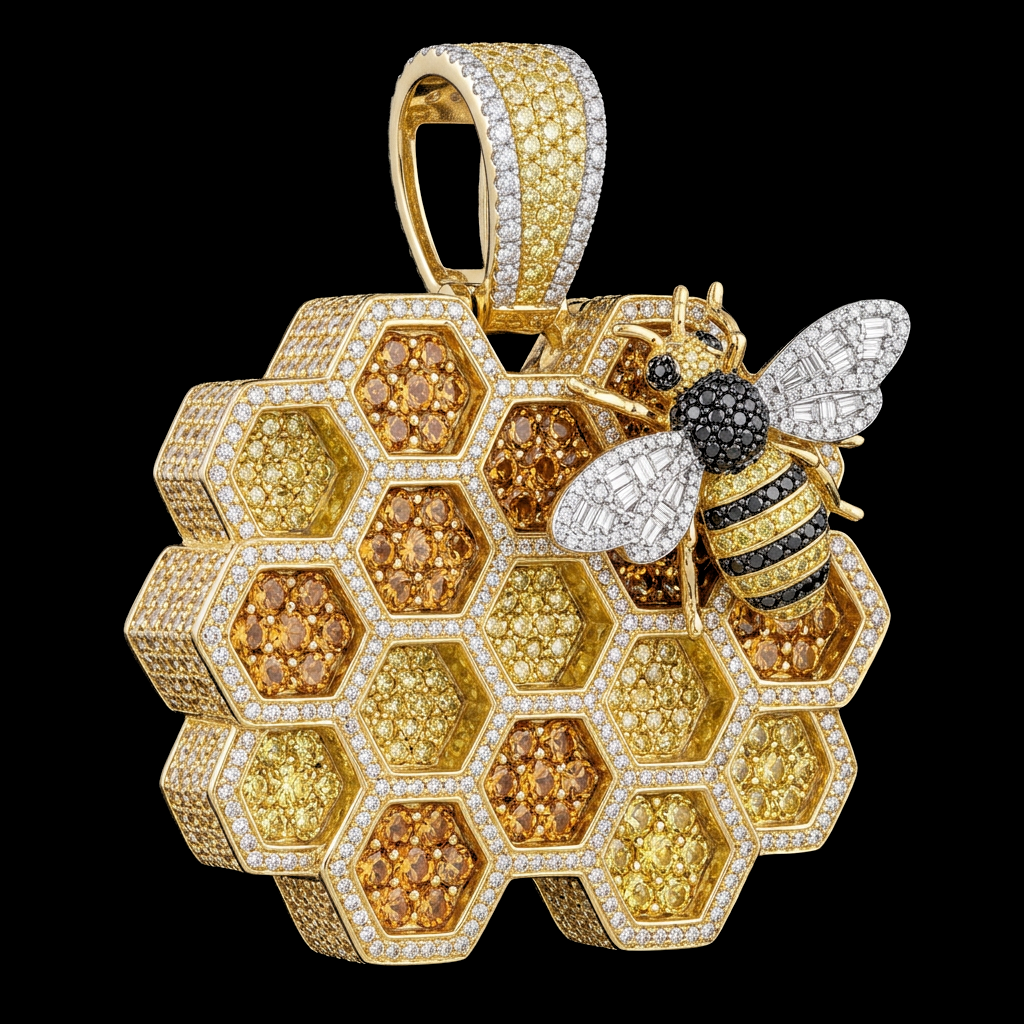 Honeycomb Pendant