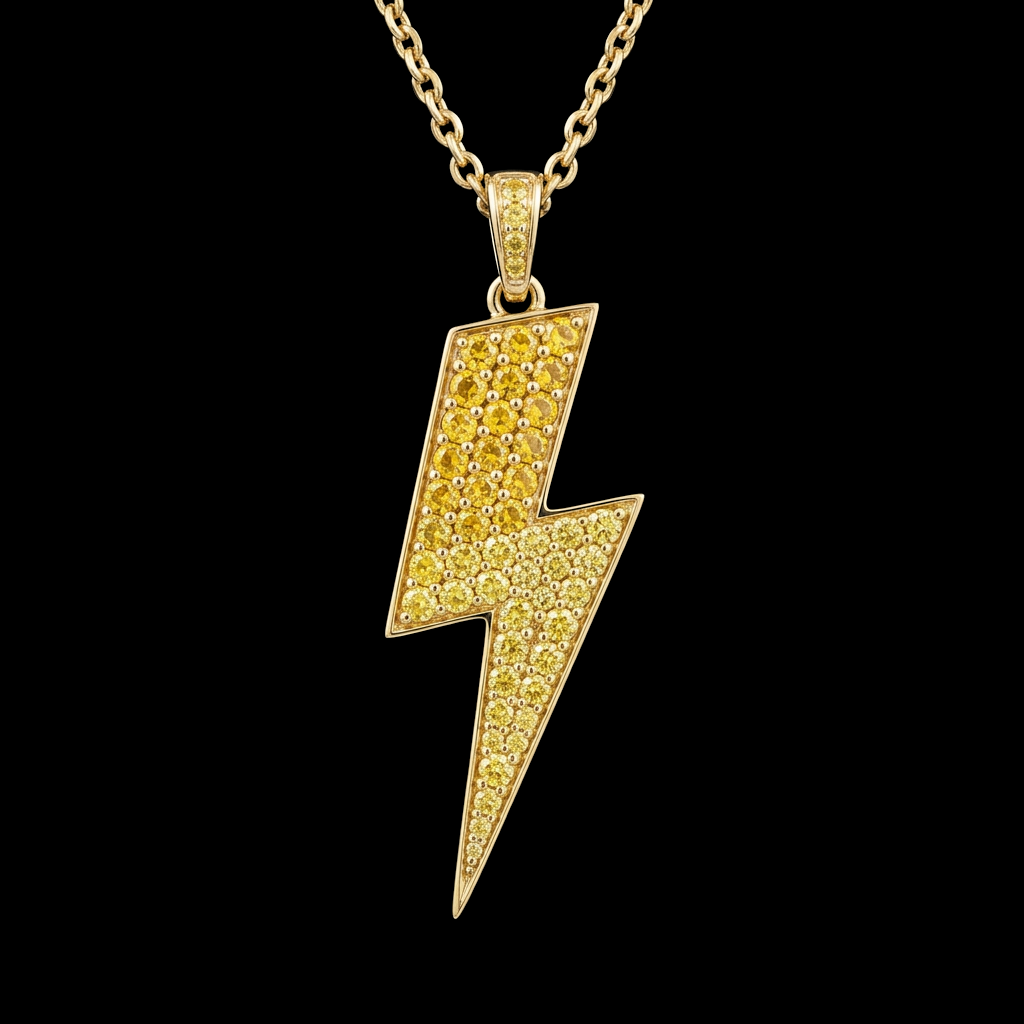 Lightning Bolt Pendant