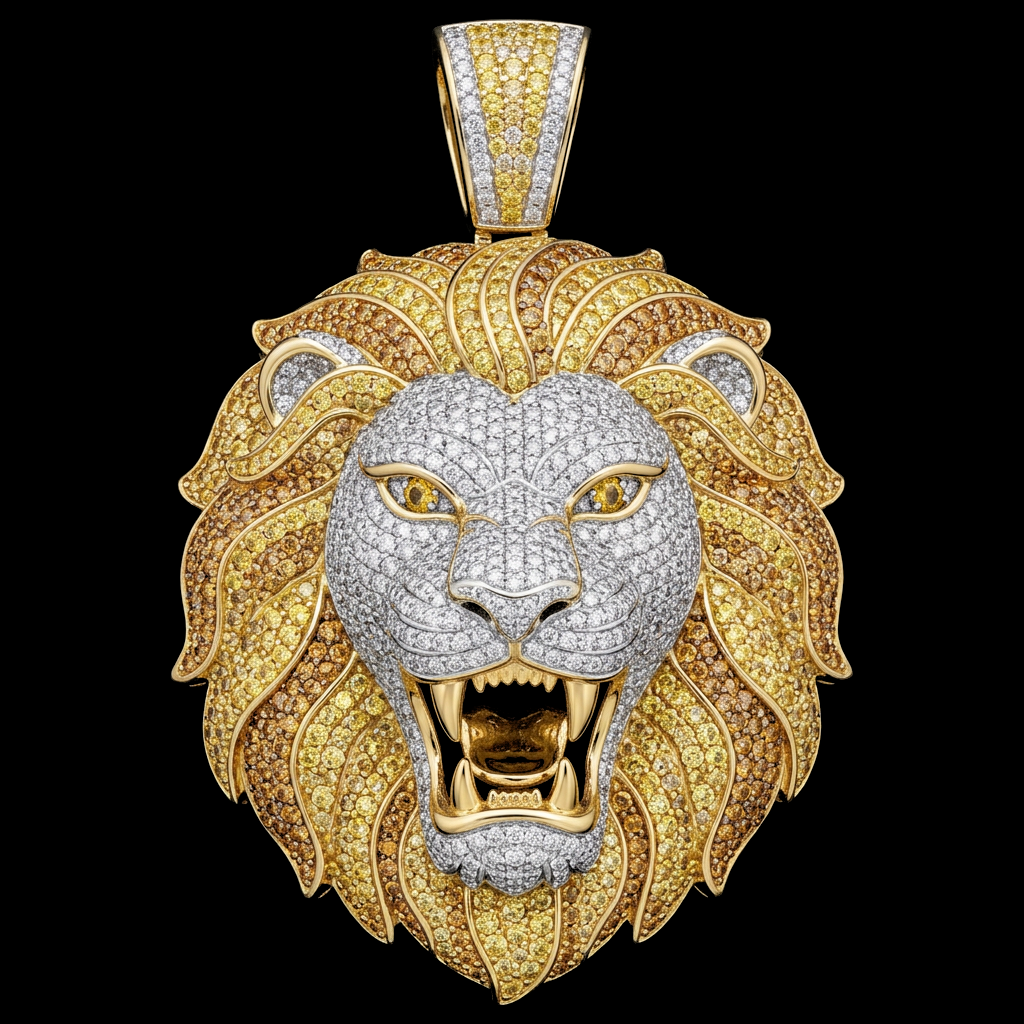 Canary Lion Pendant