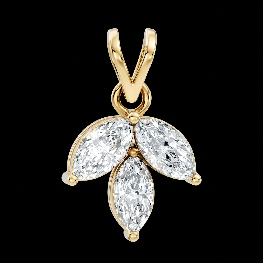 Marquise Trio Pendant