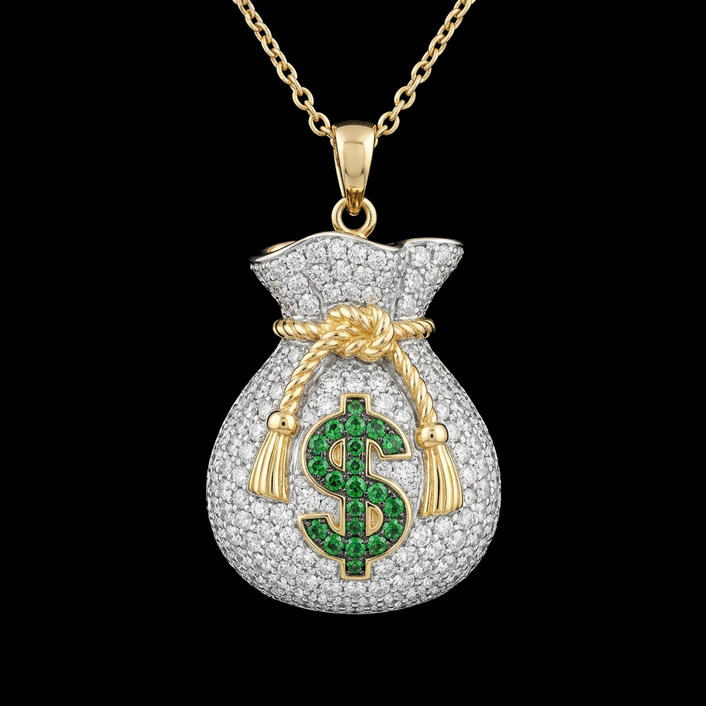 Money Bag Pendant