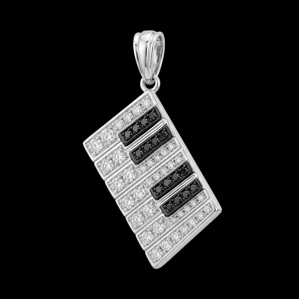 Piano Keys Pendant