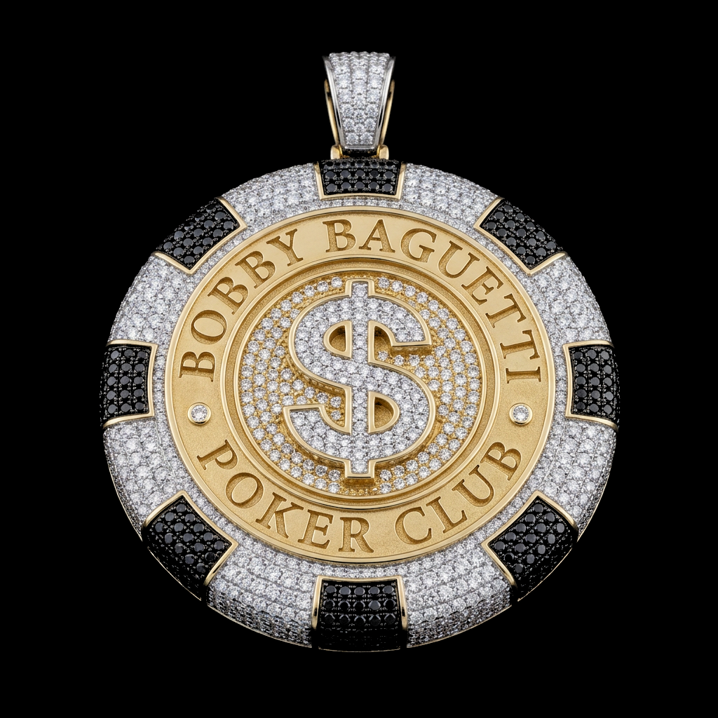 Poker Chip Pendant