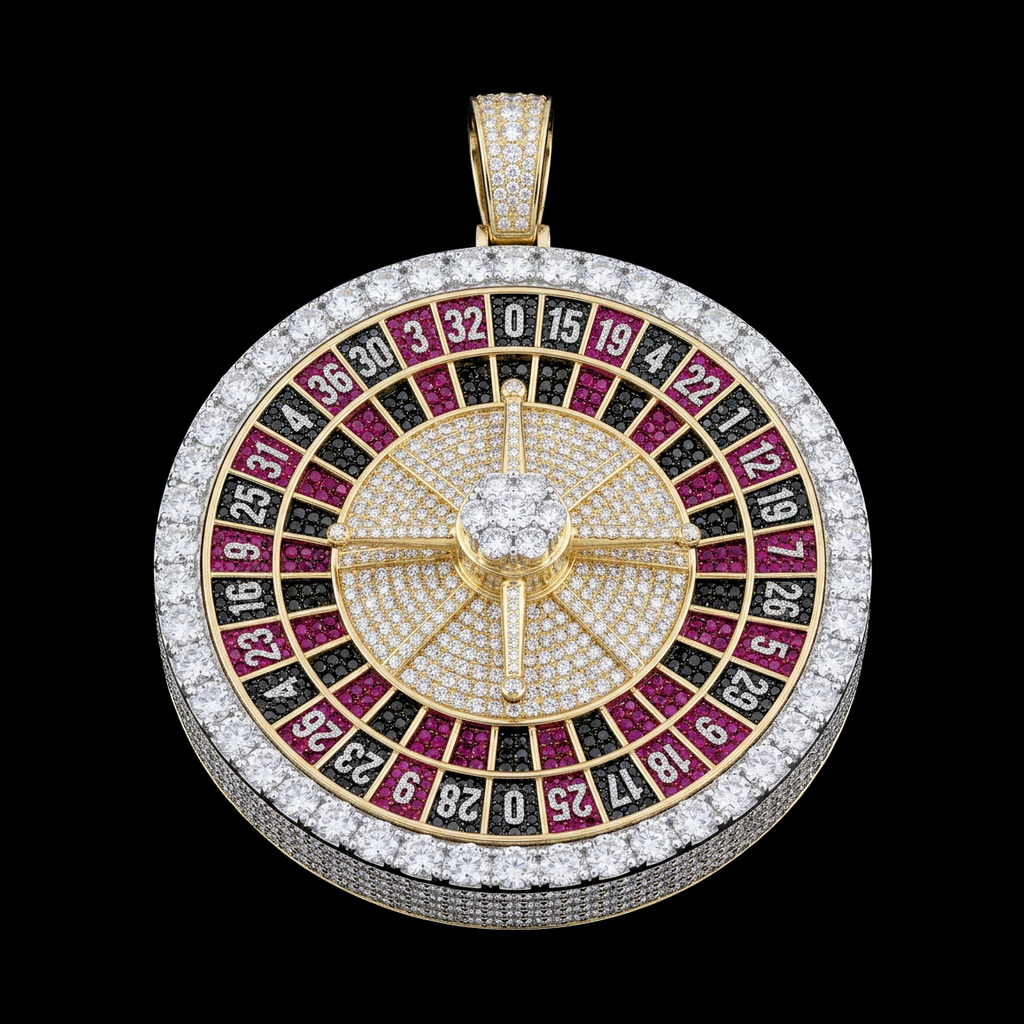 Roulette Wheel Pendant