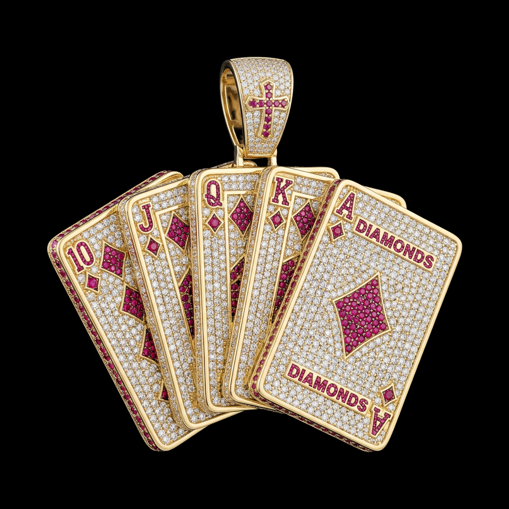 Royal Flush Pendant