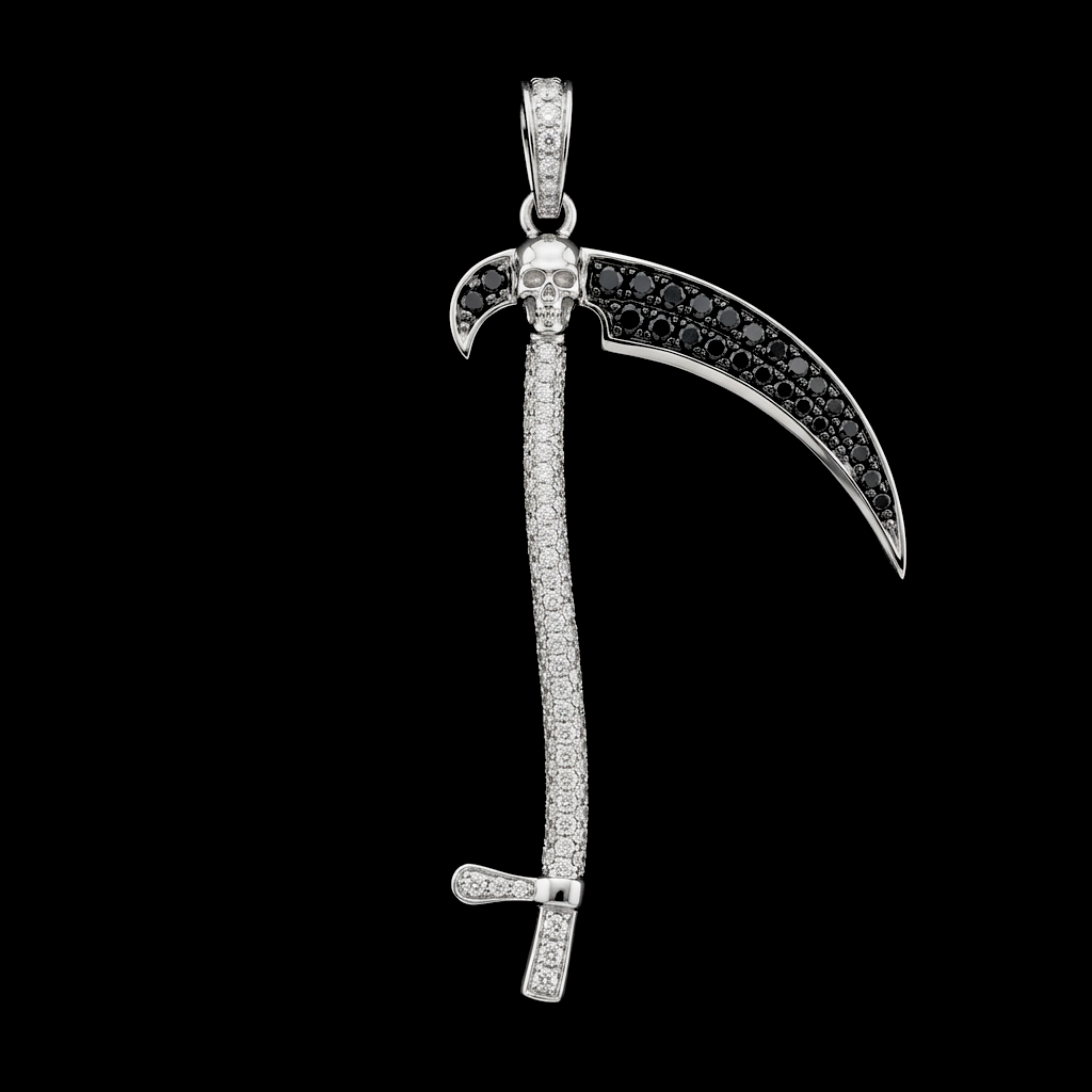 Reaper's Scythe Pendant