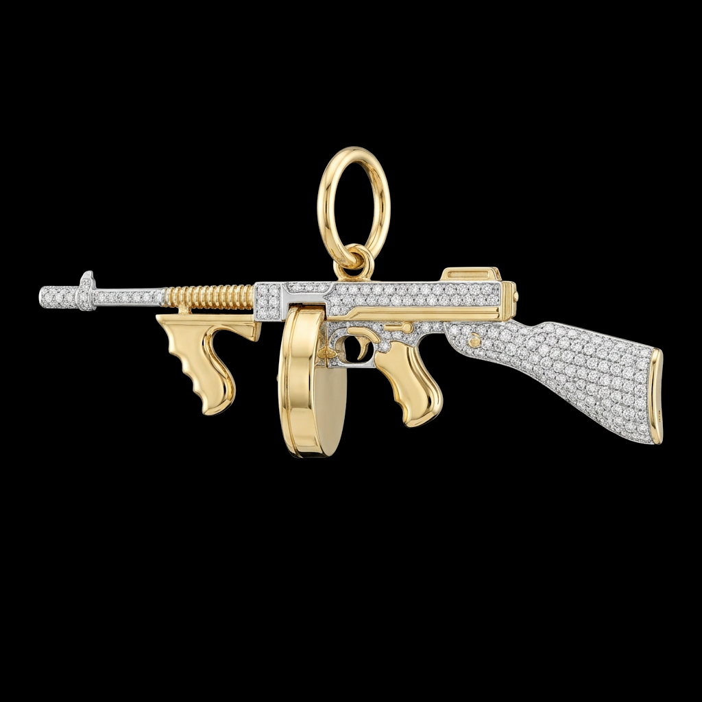 Tommy Gun Pendant