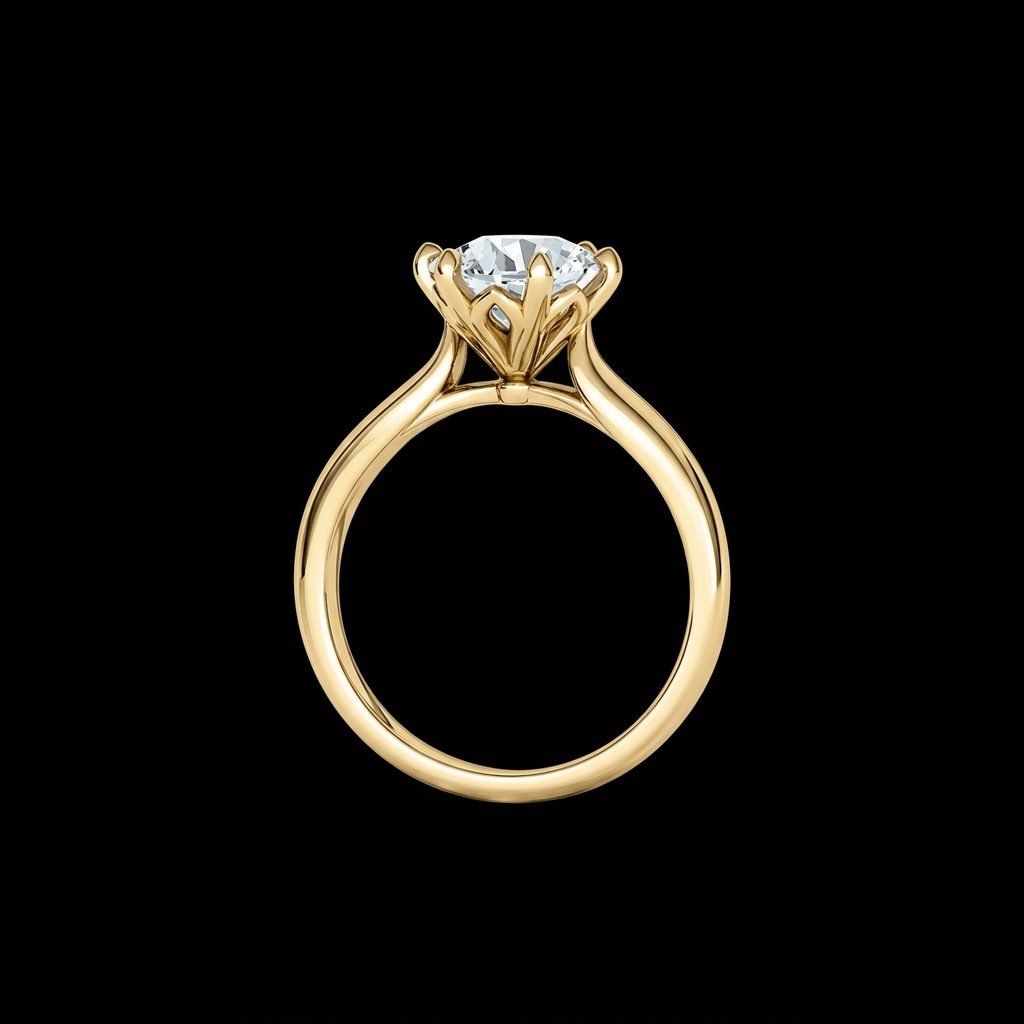 Classic Round Solitaire Ring
