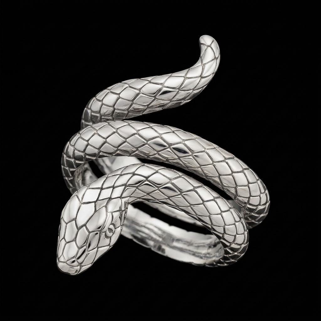 Coiled Snake Ring