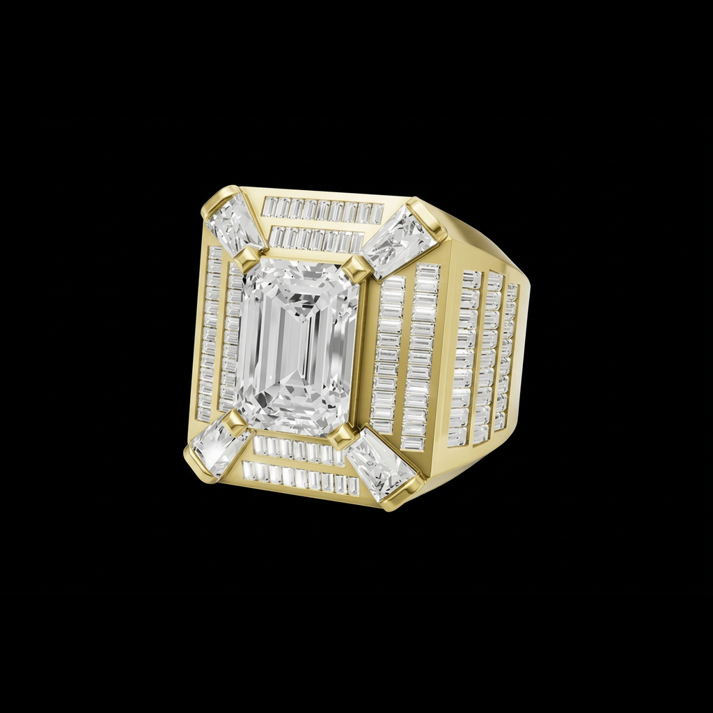 Emerald-Cut Baguette Championship Ring
