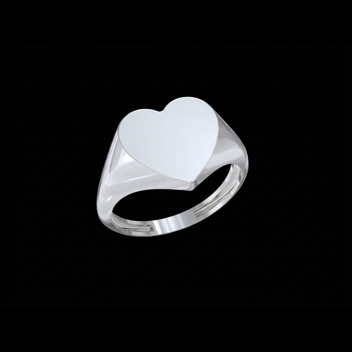 Heart Signet Ring
