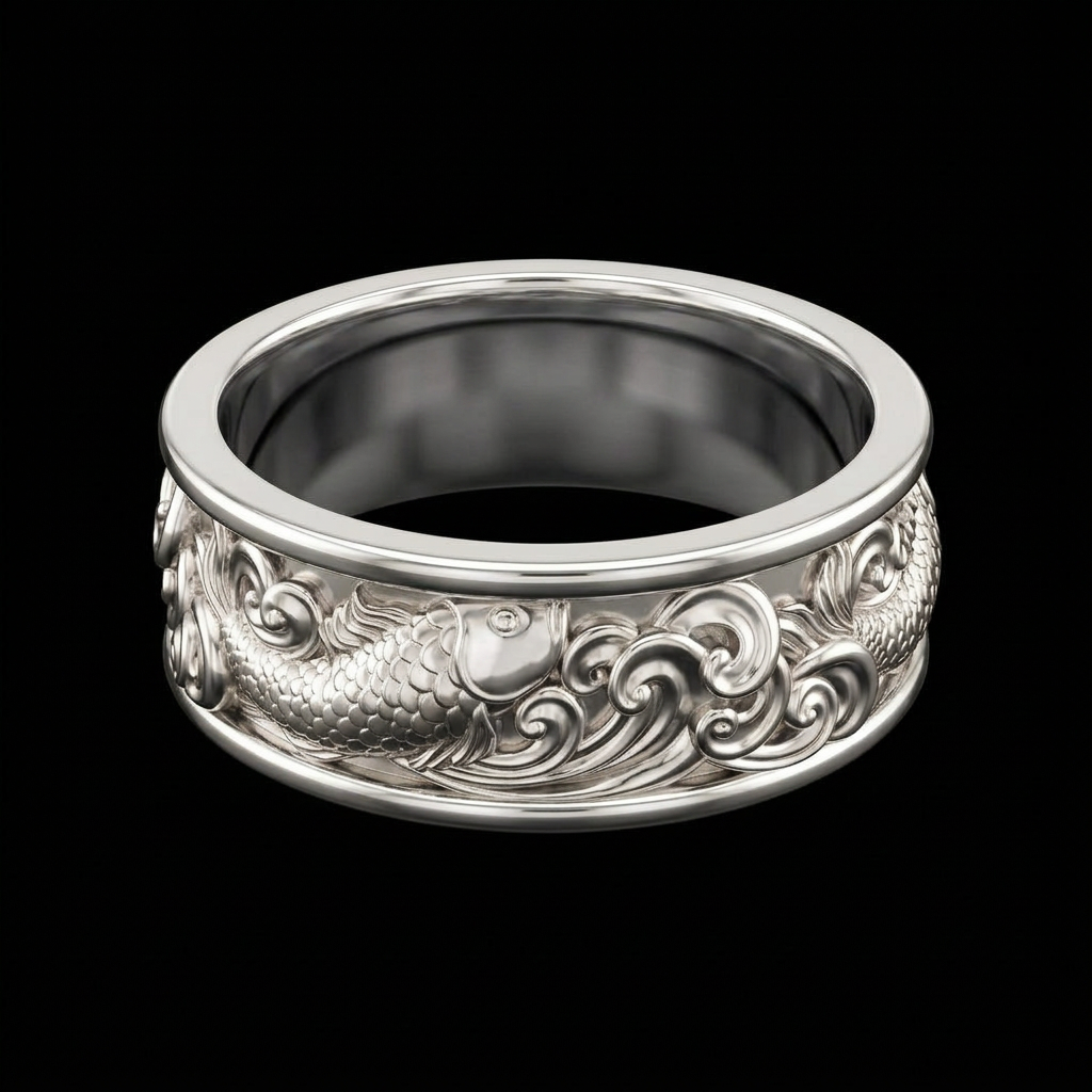 Koi and Waves Band