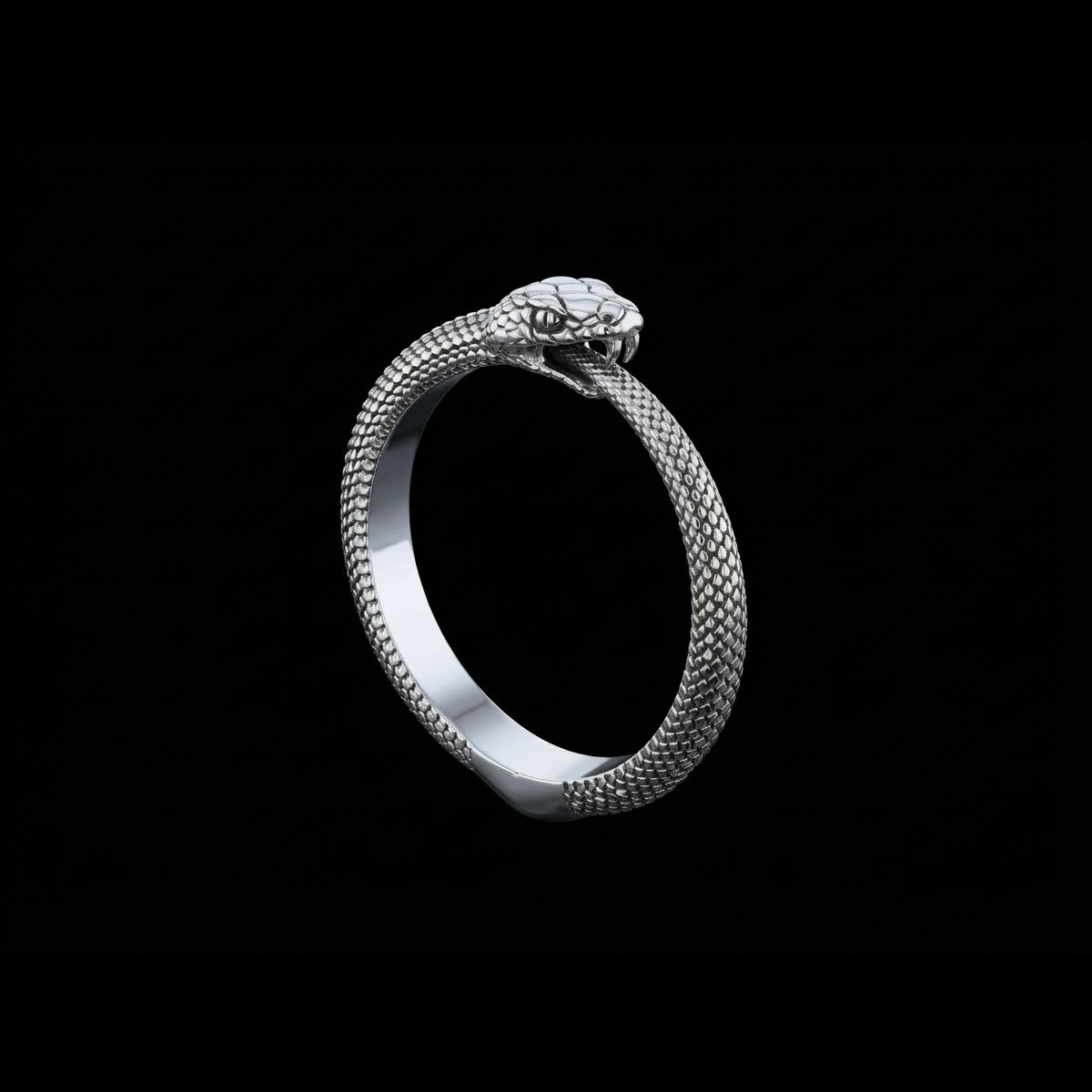Ouroboros Snake Ring