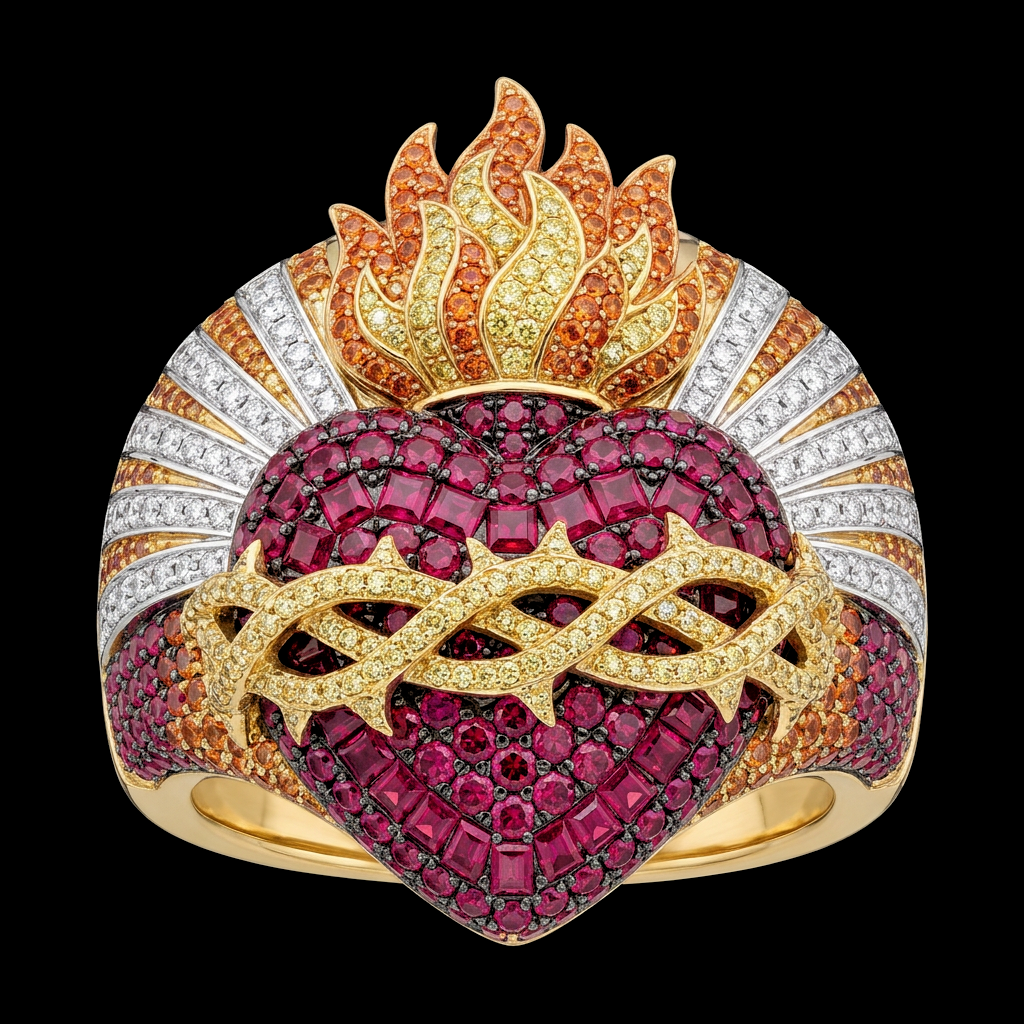 Sacred Heart Ring