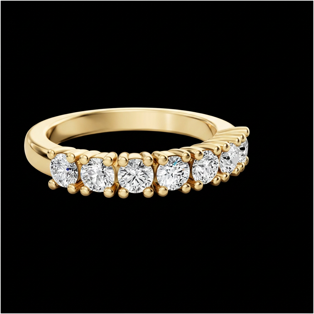 Seven Stone Half Eternity Band