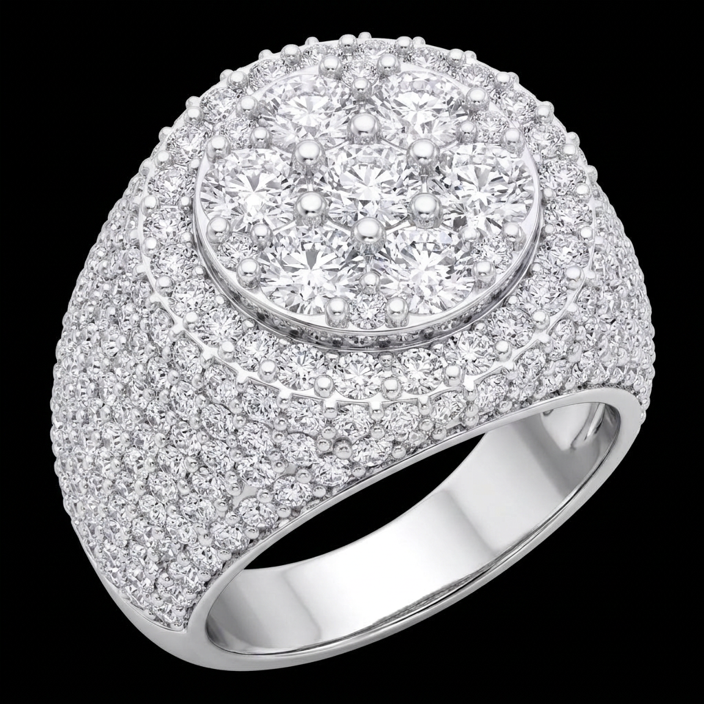 Silver Pointer Pinky Ring