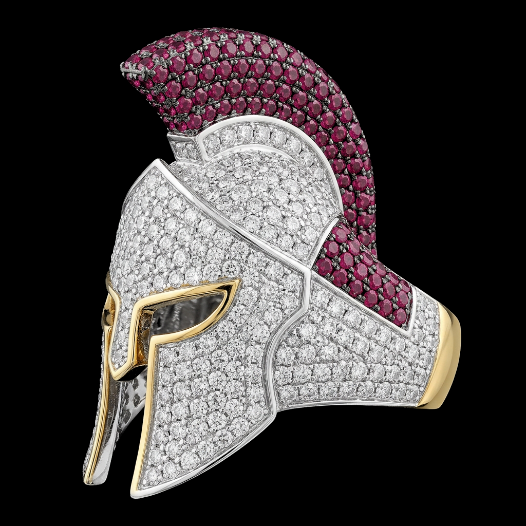 Spartan Helmet Ring